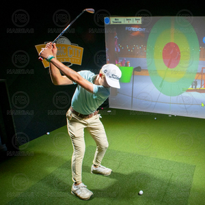 Caja inflable portátil del Simulador del <span class=keywords><strong>golf</strong></span> del PVC de la tienda hermética con la pantalla y la bomba - Product Image 5