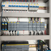 Armoire de commande automatique PLC personnalisée pour le traitement de l'eau pure, panneau de distribution électrique industriel