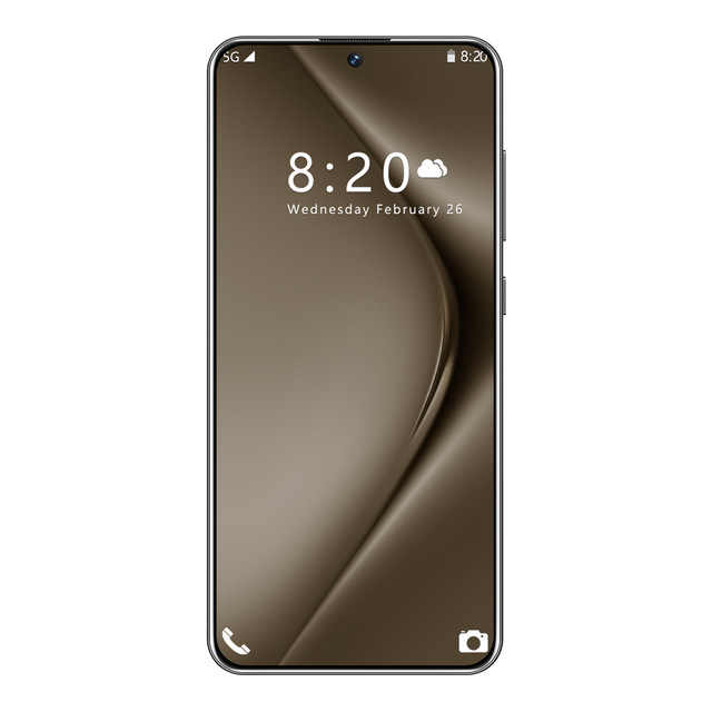 2025 New Cross Border Phone 70 Ultra 5G Global Universal Perforated Screen 7.3 16+1TB Android MediaTek 81 Batch