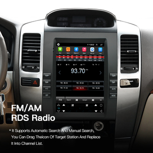 Radio HFMidia de 10.4 Pulgadas con Pantalla Vertical, Multimedia, Video, para Toyota Prado 120, con Botones, CarPlay Inalámbrico - Product Image 3