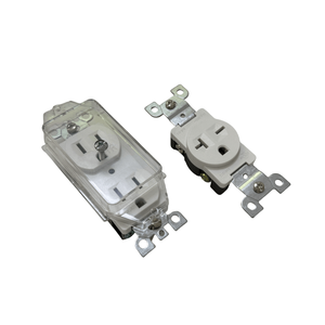 125V 15A Mỹ ổ cắm, với một nhựa trong suốt vỏ chống thấm nước - Product Image 4