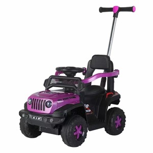 Auto Elettrica per Bambini 6v/12v con Maniglia di Spinta, Macchina in Plastica Tre-in-Uno per Ragazzi - Product Image 6