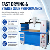 Machine à coller le carton ondulé pour boîtes cadeaux, applicateur de sacs express en cuir, machine semi-automatique CNC à colle froide et à colle thermofusible