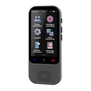 La macchina di traduzione portatile S80 Pro Chatgpt in tempo reale traduce il <span class=keywords><strong>traduttore</strong></span> di registrazione di <span class=keywords><strong>testo</strong></span> fotografico vocale intelligente - Product Image 1