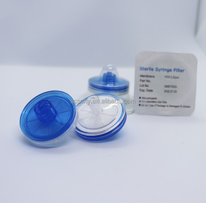 Luoron Purifying PES ống tiêm Lọc 13mm * 0.45um 13mm * 0.22um kỵ nước vô trùng ống tiêm Lọc - Product Image 2