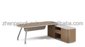 Scrivania Direzionale Modulare in Legno Massello di Alta Qualità, <span class=keywords><strong>Design</strong></span> Moderno, Tavolo da Lavoro Durevole per Ufficio Commerciale e CEO - Product Image 6