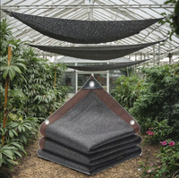 Filet d'ombrage agricole en HDPE 40 70%90% en rouleau, prix du filet pare-soleil pour serre et jardin