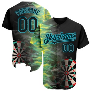 Patrones 3D Personalizado sublimado llama Imprimir botón Arriba dardos camisas Jerseys Ropa - Product Image 2