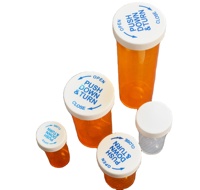 Vente en gros de sous-bouteilles de voyage Boîte de rangement hermétique 60ml Flacons de pilules Flacon de pharmacie