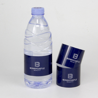 Étiquettes adhésives fortes personnalisées de haute qualité, durables et imperméables à l'eau, faciles à coller, pour bouteilles d'eau, étiquettes autocollantes