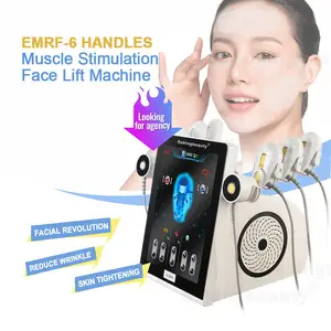 2024 nouvelle technologie EMS rides réduire machine de lifting du visage élimination des rides ems cou visage machine de massage pour spa