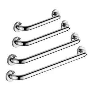 Stainless Steel 304 Bathroom Brushed Bath Safe Grab Handrail Bar