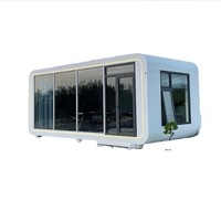 Vente directe usine – Cabine en acier, mini-maison, conteneur, bureau modulaire, maison préfabriquée au design moderne pour usage en station balnéaire