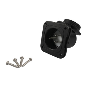 Rv Power <b>Socket</b> 15Amp 5-15P Flush Mount With Waterproof Cover And <b>Screws</b> For Outdoor Use - Product Image 3
