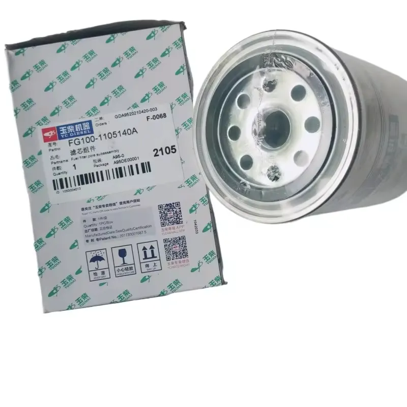 Hiệu suất tốt yuchai yc4f FG100-1105140A Euro IV EFI DIESEL phần tử lọc được thực hiện tại nhà máy Trung Quốc