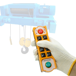 Garantía de calidad 8 canales Polipasto eléctrico impermeable de una sola velocidad Control remoto industrial - Product Image 6