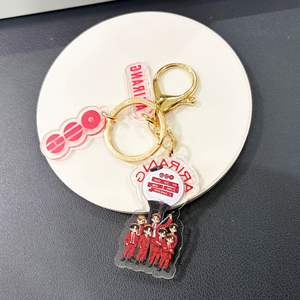 Llaveros de acrílico personalizados con micrófono, luz, colgante para bolso, accesorios de <span class=keywords><strong>merchandising</strong></span> Kpop para celebridades - Product Image 6