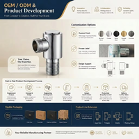Adaptateur de raccordement coudé en acier inoxydable 304 chromé G1/2 pouce pour douche, toilettes et pulvérisateur de bidet
