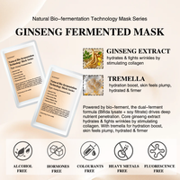 Masque de Technologie de Bio-fermentation Naturelle R Bio-enzyme Masque Réparateur Hydratant Instantané Bio-cellulose 0 Ajouté Masque de Soins de la Peau Coréen
