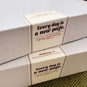 Custom Die Cut Vinyl Sticker Waterproof <strong>Gift</strong> Box Sealing Packaging <strong>Labels</strong> Logo Thank You Stickers FSC RoHS Certified - Product Image 2