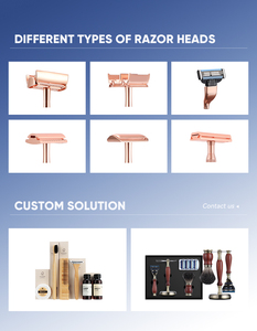 Rasoio a Mano Libera Professionale OEM Personalizzato per Uomo con <span class=keywords><strong>Lame</strong></span> di Ricambio per Salone - Product Image 4