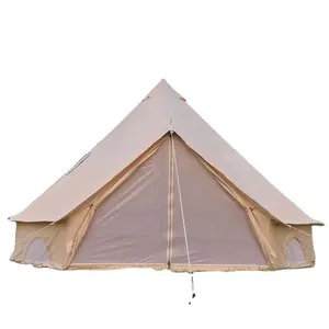 Хлопчатобумажная холщовая палатка-колокольчик для фестиваля, 5 м, продажа