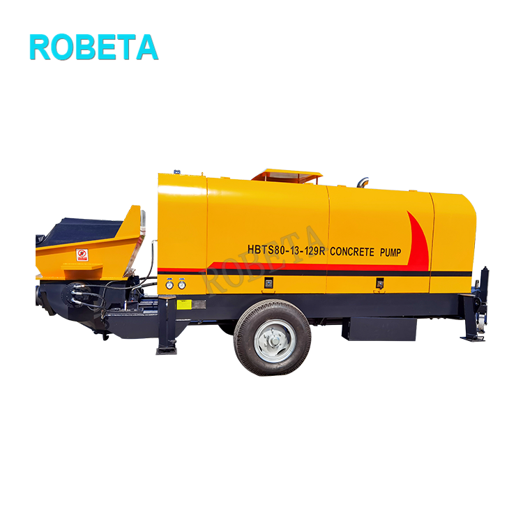 Хорошая цена, б/у мини гидравлический бетононасос для трейлера Sany