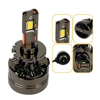 Kit de conversion Plug-and-Play pour phares LED de voiture OEM d'usine, ampoule D4S 6000K, en aluminium, étanche IP67