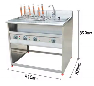 Équipement de <span class=keywords><strong>cuisine</strong></span> commerciale, machine à cuire les pâtes électrique 220V, bain-marie, fabrication professionnelle, bouilloire à pâtes - Product Image 3