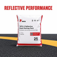 Peinture thermoplastique pour marquage routier TATU II, matériau de marquage thermofusible durable pour routes urbaines et parkings