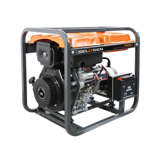 5kVAディーゼルインバーター発電機 家庭用非常用電源 工業用ディーゼル5kwポータブルディーゼル発電機 - Product Image 1