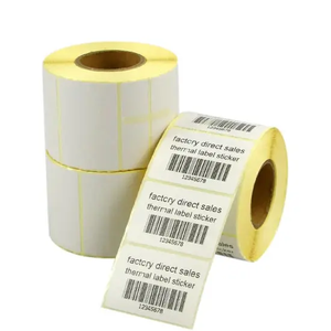 Wholesale Eco Friendly Thermal Label <b>Roll</b> Paper BPA Free Heat Sensitive Adhesive Label <b>Stickers</b> for Organic & Food Use - Product Image 5