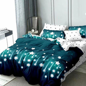 Qualité garantie Unique 4pcs Set Magnifique Lovely Luxury <span class=keywords><strong>Literie</strong></span> Set Satin Sheet Set Couettes et Draps de Lit Carton Tissé - Product Image 3