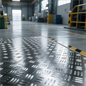 Thép không gỉ 316L 430 chequer tấm chống bỏ qua tấm Đậu lăng dập nổi mô hình cho cầu thang ga tàu điện ngầm bảo vệ - Product Image 6