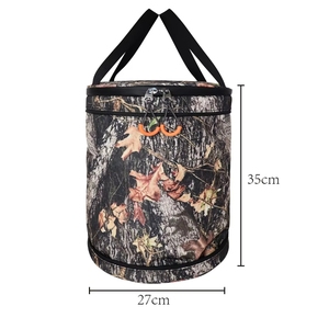 Bolsa Térmica Cilíndrica Personalizada de Fábrica OEM, Impermeable, para Picnic, Camping, Viajes, Playa, Almuerzo, con Cierre - Product Image 6