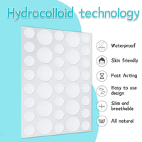 Patchs Hydrocolloïdes Anti-Boutons Étoiles Mignonnes (Lot de 180) pour le Visage – Marque Privée