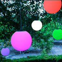 Lámpara led de bola de elevación DMX, iluminación de escenario con batería para exteriores, jardín, restaurante, colgante