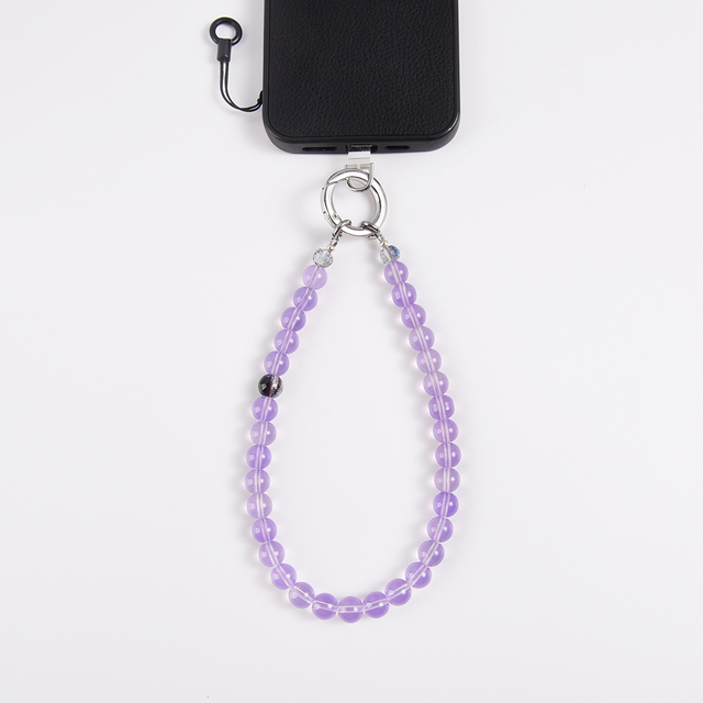 Luxury Beaded Mobile Phone Chain Lanyard Crystal Beads Pendant Accessories for Phone Straps