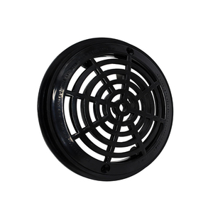 Accessoires pour piscine, couvercle de drain d'eau en plastique noir, drain principal rond pour piscine - Product Image 1