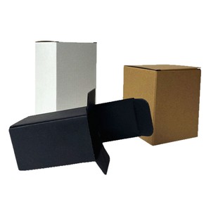 Caja de Papel Kraft Yafeng de Una Sola Pieza, 3 Capas, 210-350g, Blanca, Negra, Amarilla, Caja de Empaque con Personalización de Logotipo - Product Image 2