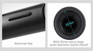 Private Label Rechargeable Corkscrew Wine Bottle <b>Openers</b> Electric Wine Bottle <b>Opener</b> for Gifts - Product Image 3