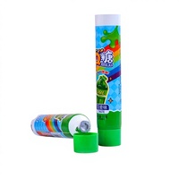 Tube de dentifrice en aluminium-plastique de 12,7-35 mm de diamètre, emballage en gros, étiquette privée, impression UV personnalisée, bouchon à vis