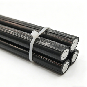 Câble Aérien ABC Industriel <span class=keywords><strong>Joca</strong></span> 4 Noyaux en Alliage d'Aluminium 4*25mm 4*50mm 4*95mm pour Ligne de Transmission Basse Tension de Construction - Product Image 3