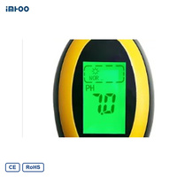 IMHOO Testeur de sol 4 en 1 avec écran LCD, humidité, pH, lumière, température pour plantes de jardin, ODM CE, hydroponie