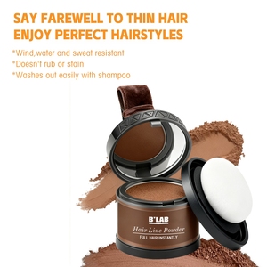 Polvo para Retoque de Raíces con Logotipo Personalizado, Polvo Impermeable para Cubrir la Línea del Cabello, Corrector de Pérdida de Cabello, Polvo para Disimular el Cabello Fino - Product Image 3