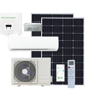 Aire Acondicionado Solar de Absorción 12000 BTU Frío/Calor COP 3.7W/W Conexión a Red/Independiente para el Hogar UNP-DC48V12K WIFI 1.100% Cobre Puro - Product Image 1