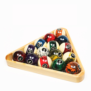 Bolas de Billar de Cristal Coloridas de Ensueño, Taco de Billar Americano de Dieciséis Colores, Accesorios Estándar para Bolas de Billar Grandes - Product Image 6