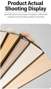 Panneaux muraux d'hôtel, panneaux en fibre de bois de bambou, panneaux intégrés, décoration intérieure, plinthes - Product Image 2