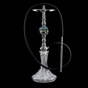 Nuevo Set Completo de Hookah de Alta Calidad con Forma de Animal Metálico y una Sola Manguera - Product Image 2