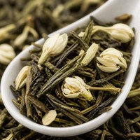 Thé Jasmine Piaoxue en feuilles entières 250g, thé vert parfumé de qualité supérieure, arôme intense, en vrac du Guangxi